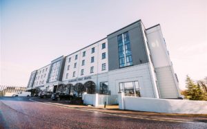 Exterior shot of Armagh City Hotel